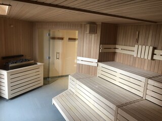 Sauna im Spa