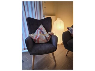 Sessel im Wohnbereich
