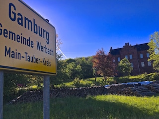 Bahnhof am Ortseingang