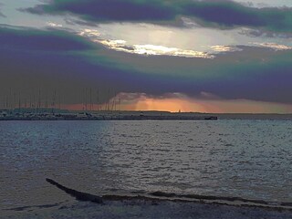 Sonnenuntergang Wackerballig