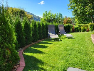 Liegewiese Ferienwohnung Bodenwerder