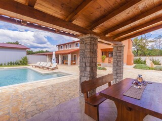 Casa per le vacanze Divšići Registrazione all'aperto 9