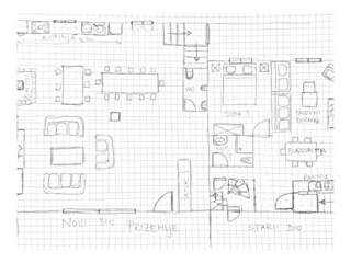 Casa per le vacanze Divšići Pianta del piano 42