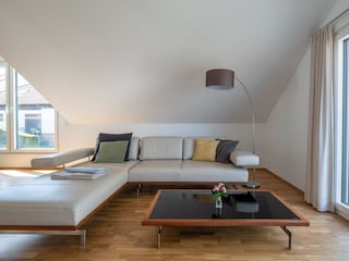 Modern seating area