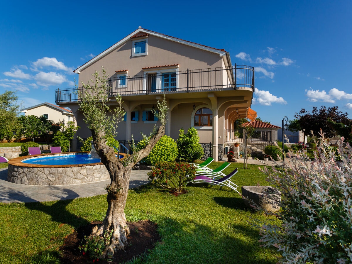 Garden and pool