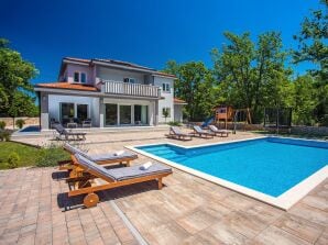 Villa Andrea with 5 bedrooms, 50 sqm private pool, a fun zone with PRO 9 Pool table, outdoor playground - Marina, Croatia - image1