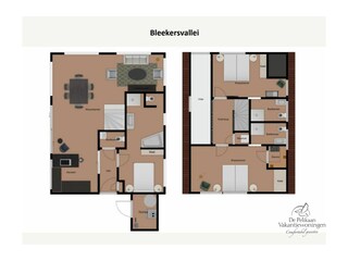 Vakantieappartement De Koog Grondplan 19