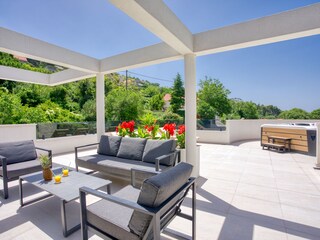 Dachterrasse mit Whirlpool