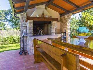 Casa per le vacanze Nedescina Registrazione all'aperto 10