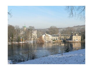 Das Jagdschloss im Winter