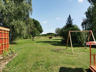 Garten im Sommer