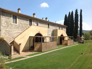 garden around the house