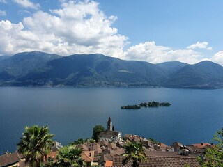 Aussicht auf den Lago Maggiore