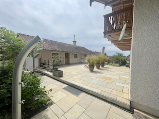 Outdoor-Dusche Terrasse