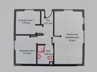 Holiday house Alt Schönau Floor Plan 33