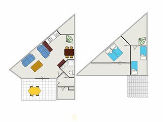 Casa per le vacanze Brouwershaven Pianta del piano 41