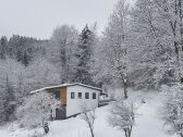 Wanderhütte im Winter