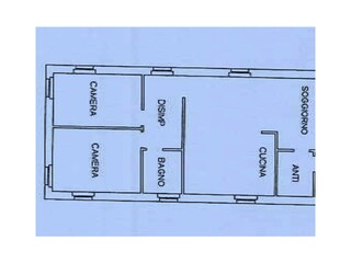 Appartamento per vacanze Udine Pianta del piano 32