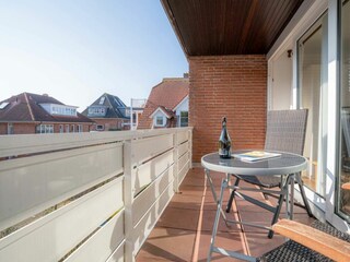 Ihr sonniger Balkon an der Nordsee