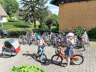 Fahrräder in allen Größen inkl.