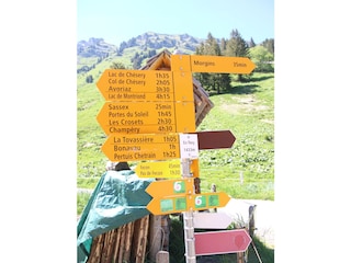 Ferienwohnung Morgins Umgebung 22