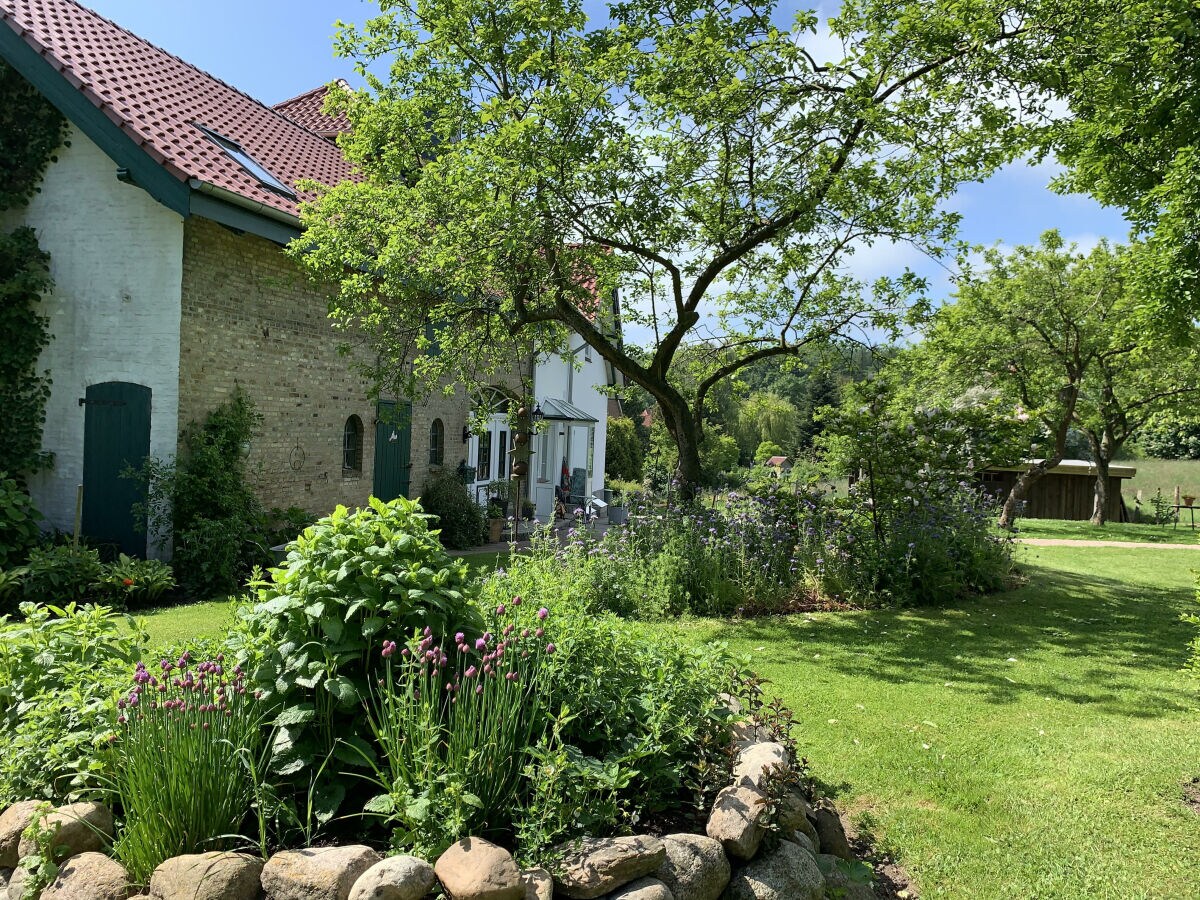 Der Stall von der Rückseite