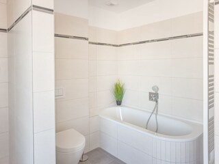 Badewanne im Badezimmer