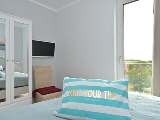 Schlafzimmer mit Doppelbett