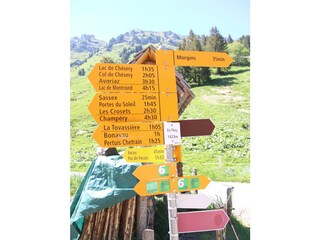 Apartamento de vacaciones Morgins Entorno 19