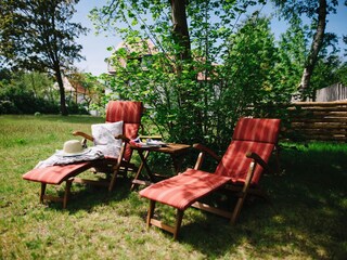 Liegemöbel im Garten