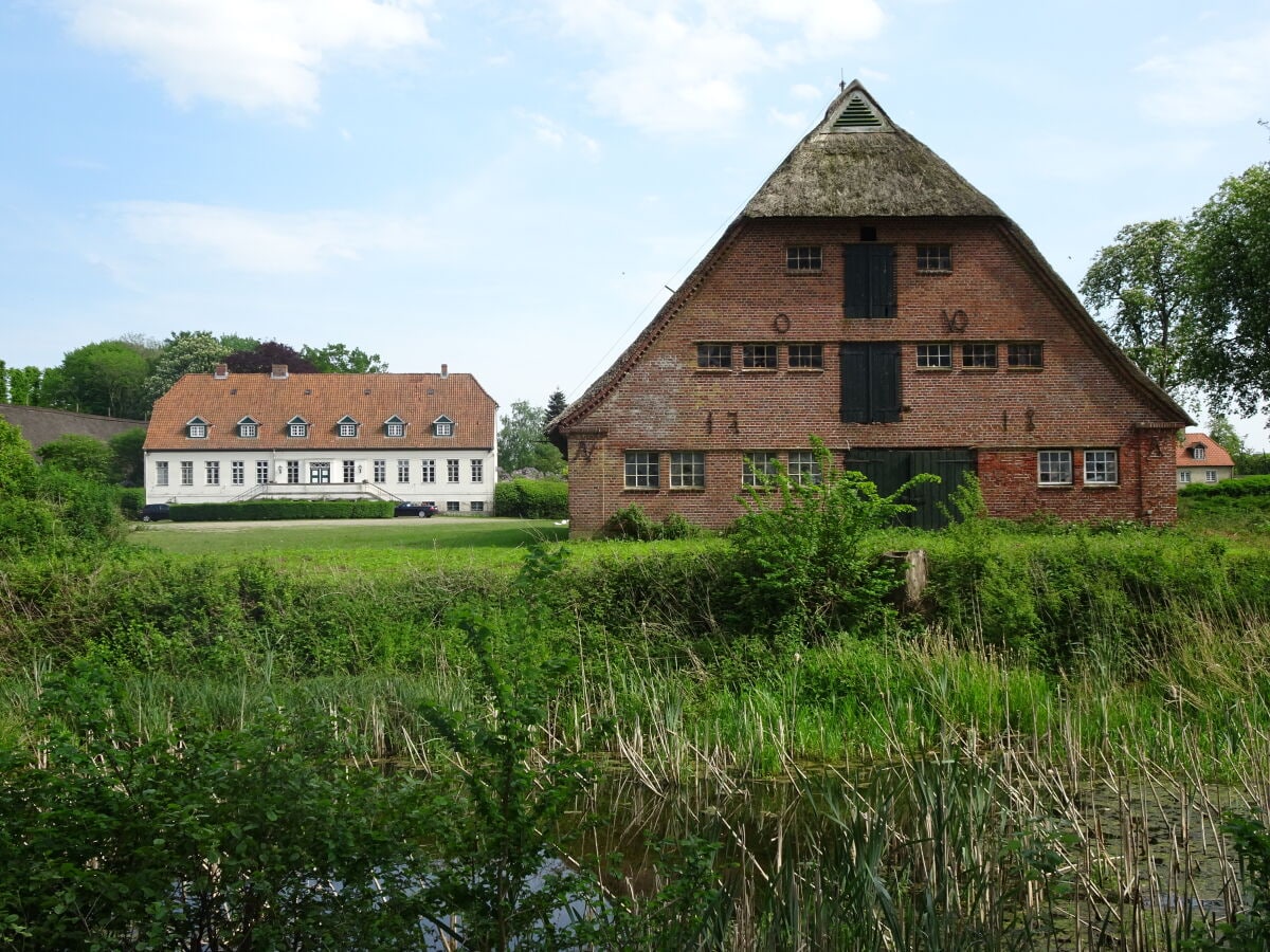 Reetdach Scheune in Bienebeck