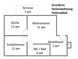 Appartamento per vacanze Andernach Pianta del piano 35