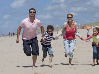 Familie am Strand