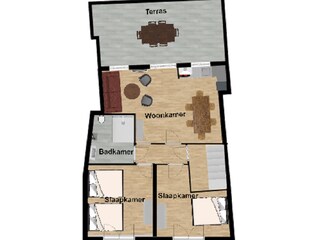 Appartamento per vacanze Egmond aan Zee Pianta del piano 32