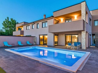 Villa Valbandon Grabación al aire libre 13
