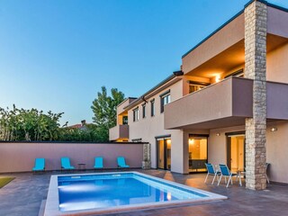 Villa Valbandon Grabación al aire libre 16