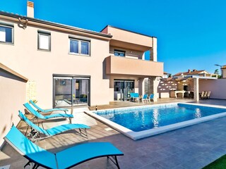 Villa Valbandon Grabación al aire libre 11