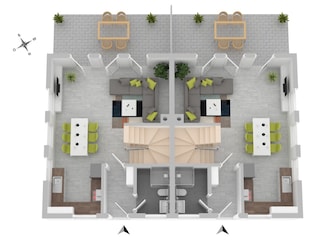 Vakantiehuis Wyk auf Föhr Grondplan 30