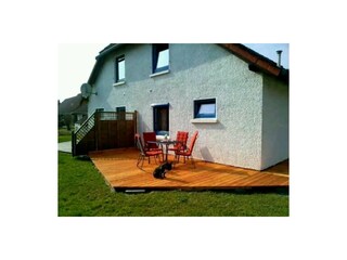 Terrasse hinten