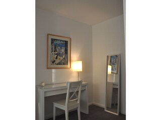 Detail großes Doppelzimmer