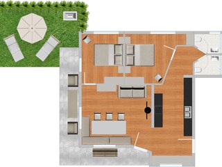Holiday apartment Zell am Ziller Floor Plan 21