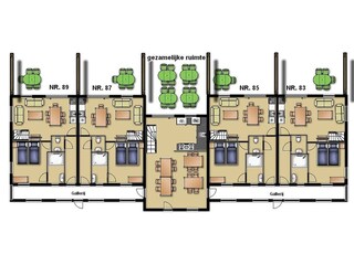 Holiday apartment De Koog Floor Plan 21