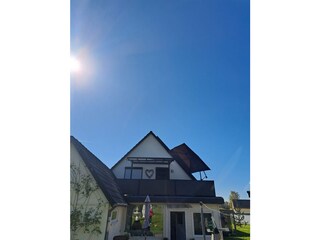 Teils Überdachte Dachterrasse