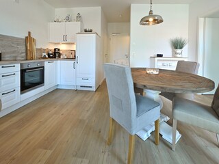 Küche und Essbereich