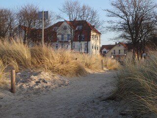 Beach access! (house in the background)