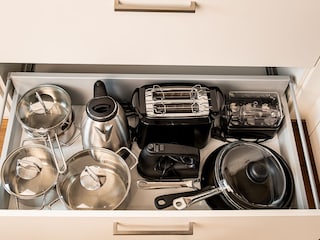 Töpfe, elektrische Geräte