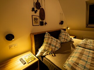 gemütlich bei Nacht, Lampe mit USB Anschluss