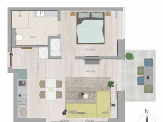 Apartamento de vacaciones Juist  8