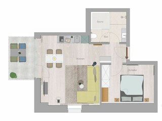 Appartement de vacances Juist  17