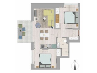 Apartamento de vacaciones Juist  16